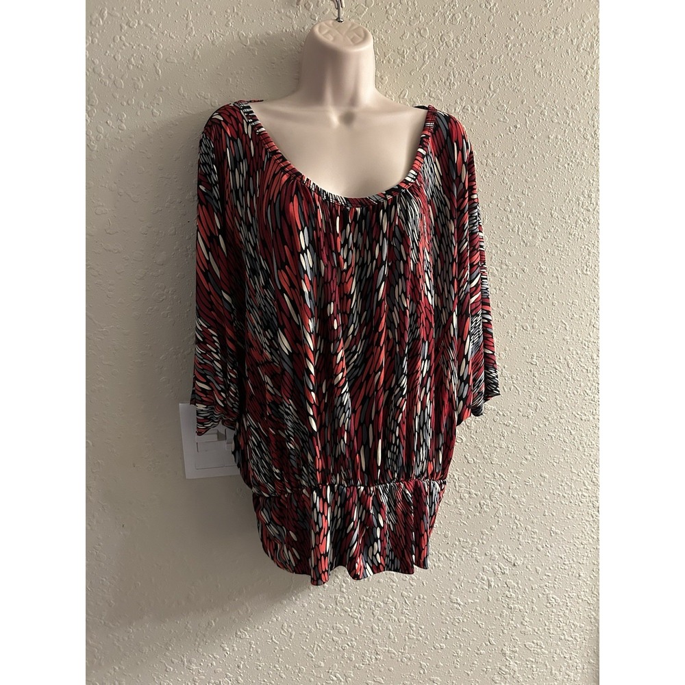 New 2X Marc Bouwer Open Back Multi Top #1623*12